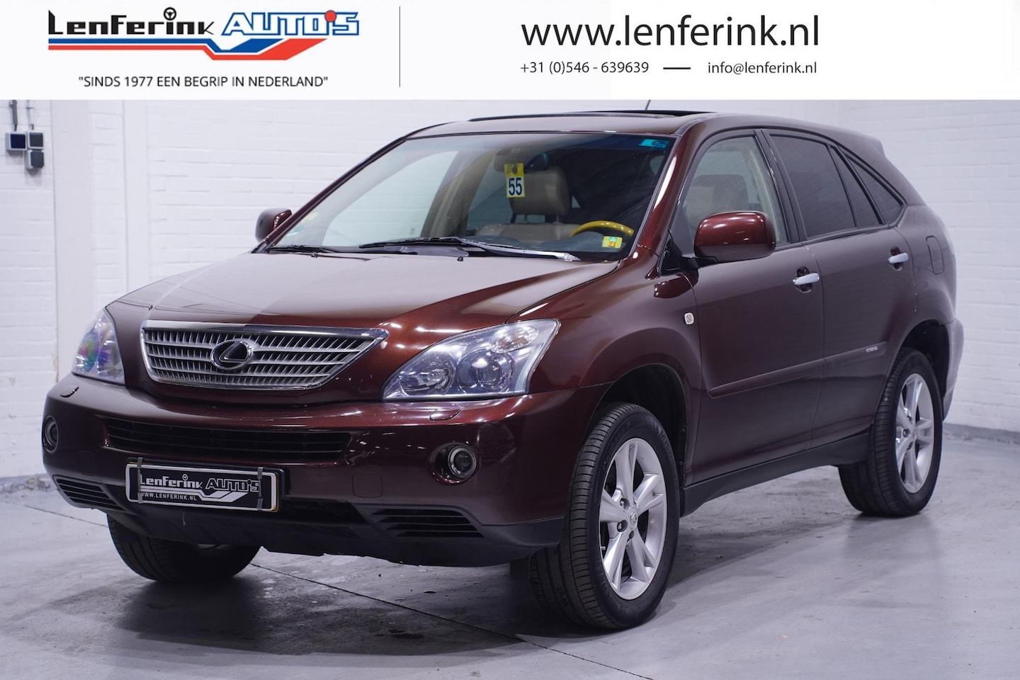 Lexus RX - 400h Executive Leder Camera Cruise Stoelverwarming Navi Memory - AutoWereld.nl