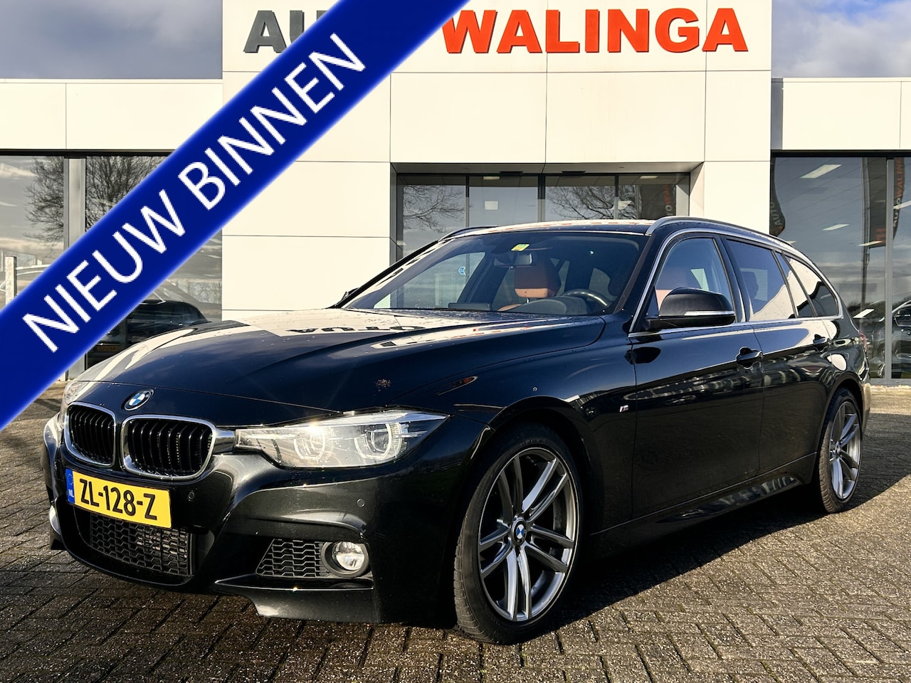 BMW 3-serie Touring - 318i M Sport Automaat Achteruitrijcamera Vol Leer Stoelverw. 1é Eign Dealer ondehouden. Nl - AutoWereld.nl