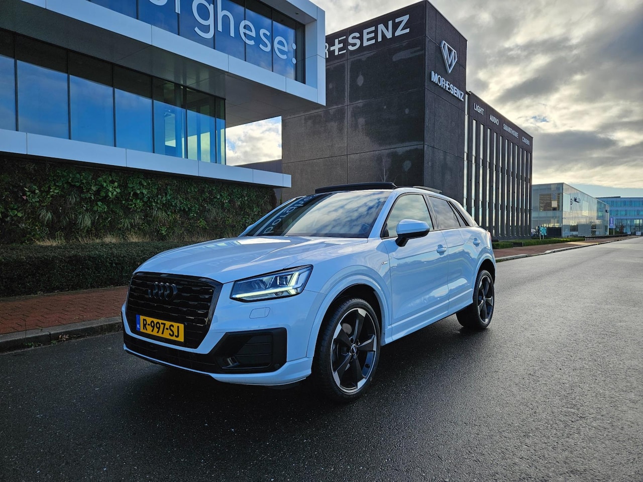 Audi Q2 - 2.0 TFSI Quattro 3x S line Panodak Camera Elektrische kofferbak Matrix Acc Virtual Keyless - AutoWereld.nl