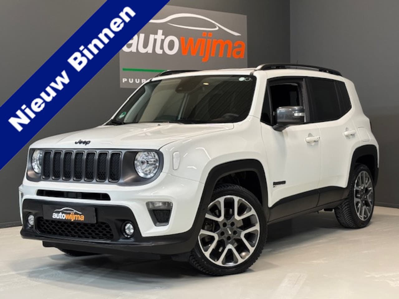 Jeep Renegade - 4xe 240pk Plug-in Hybrid Electric S Apple carplay, 19Inch L.M.V., Stoel/stuurverwarming, a - AutoWereld.nl