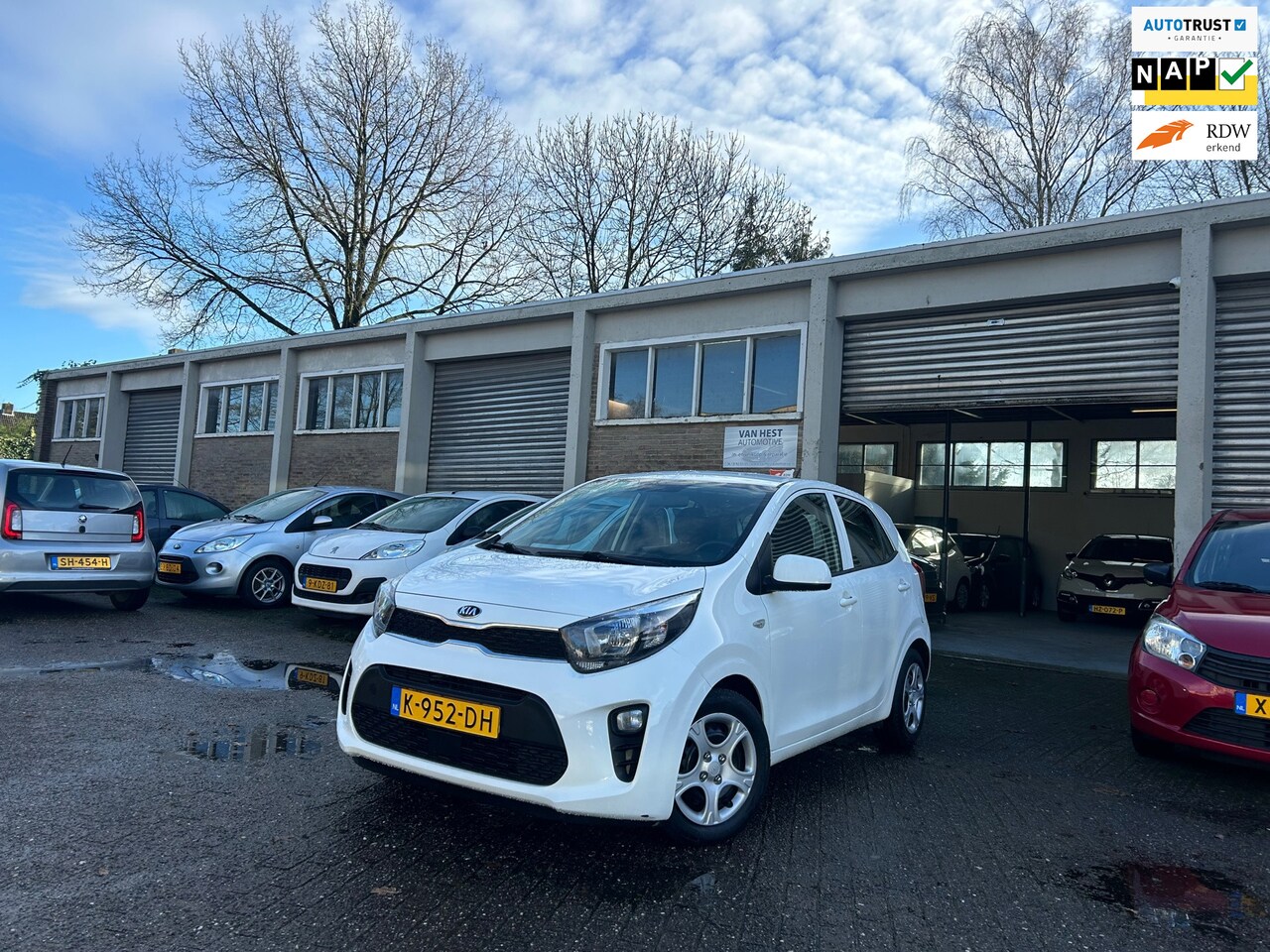 Kia Picanto - 1.0- ComfortLine Airco/ Cruise control/ Garantie! - AutoWereld.nl