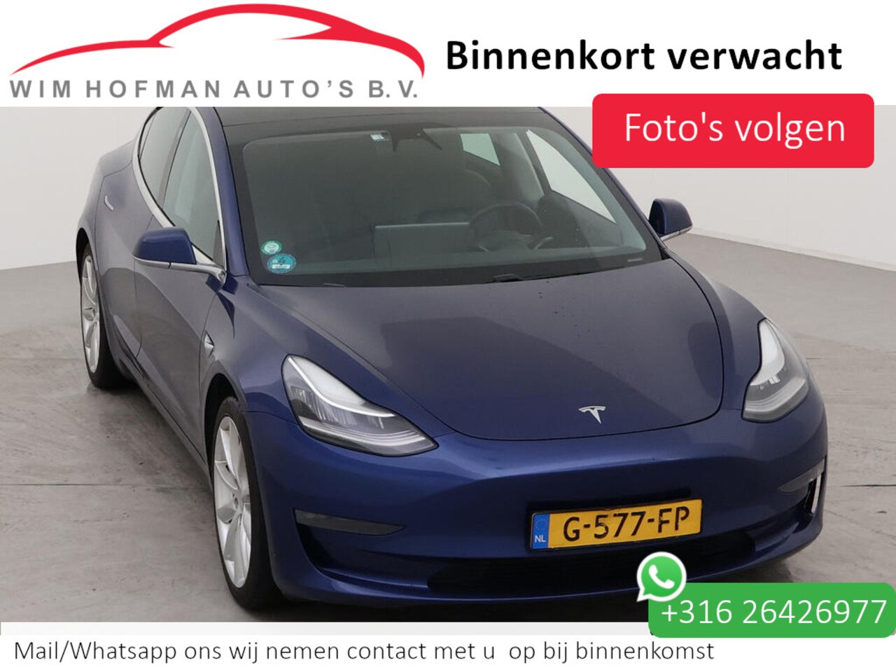 Tesla Model 3 - Long Range RWD Long Range AWD 75 kWh Trekhaak - AutoWereld.nl