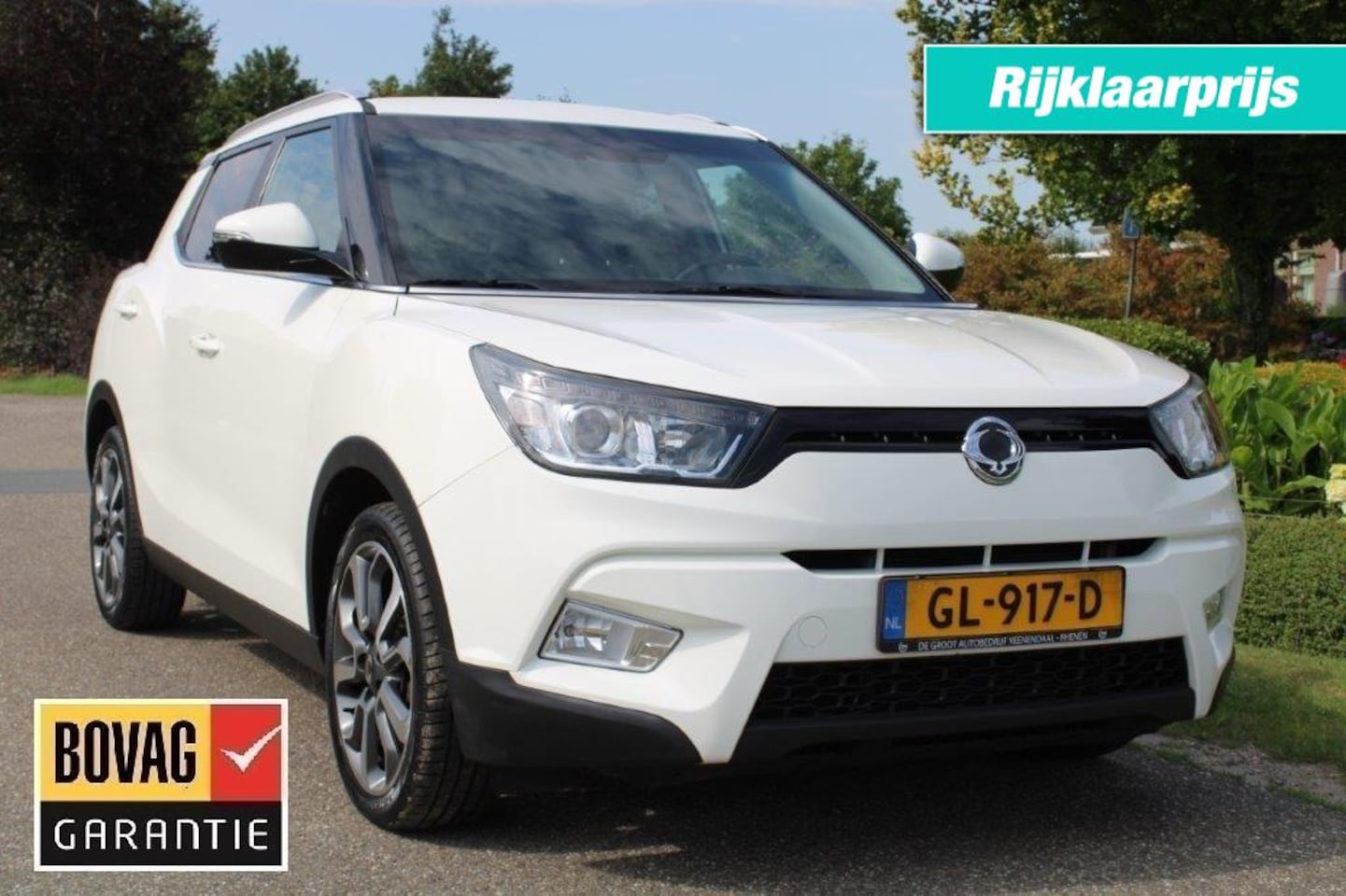 SsangYong Tivoli - 1.6 128pk Sapphire ECC/Cruise/Leer/Navi/Camera/Stoelverw - AutoWereld.nl