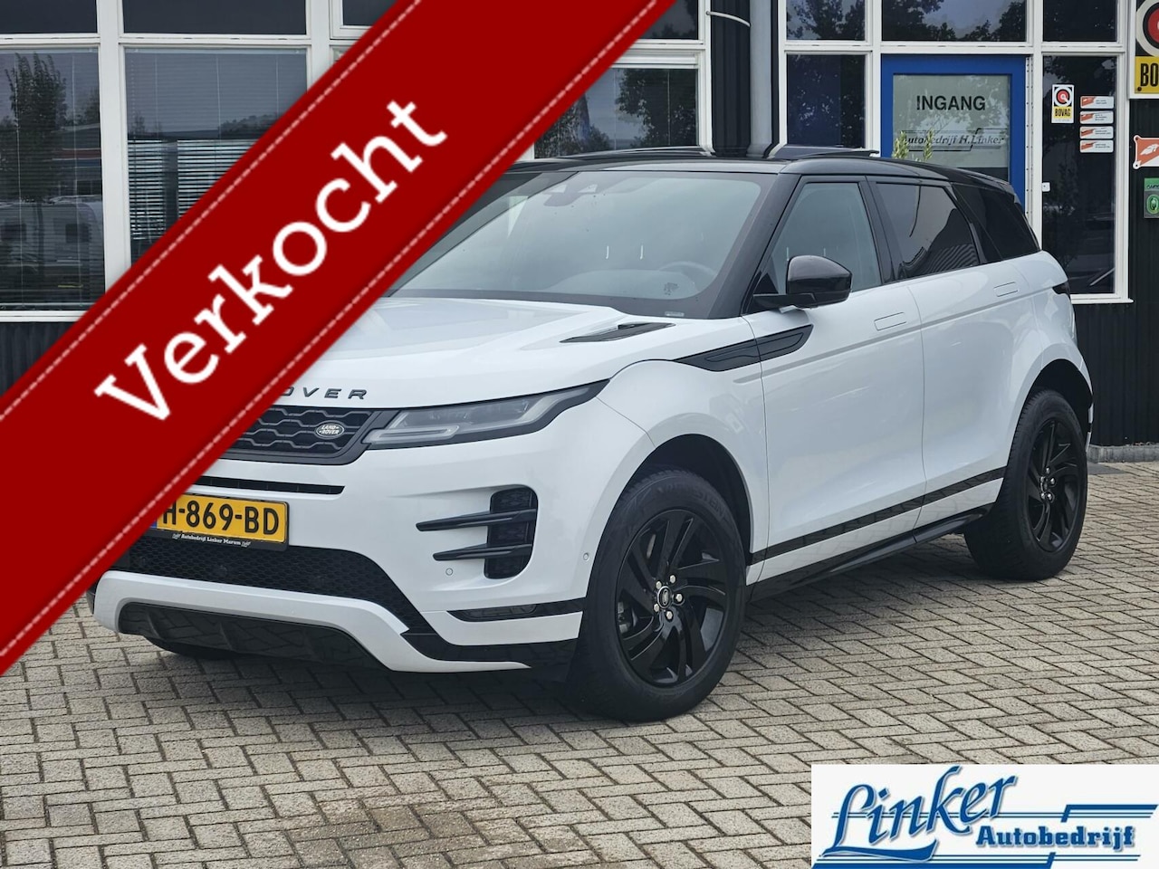 Land Rover Range Rover Evoque - 2.0 P200 AWD R-Dynamic S TREKH STUURVERW NL-AUTO - AutoWereld.nl