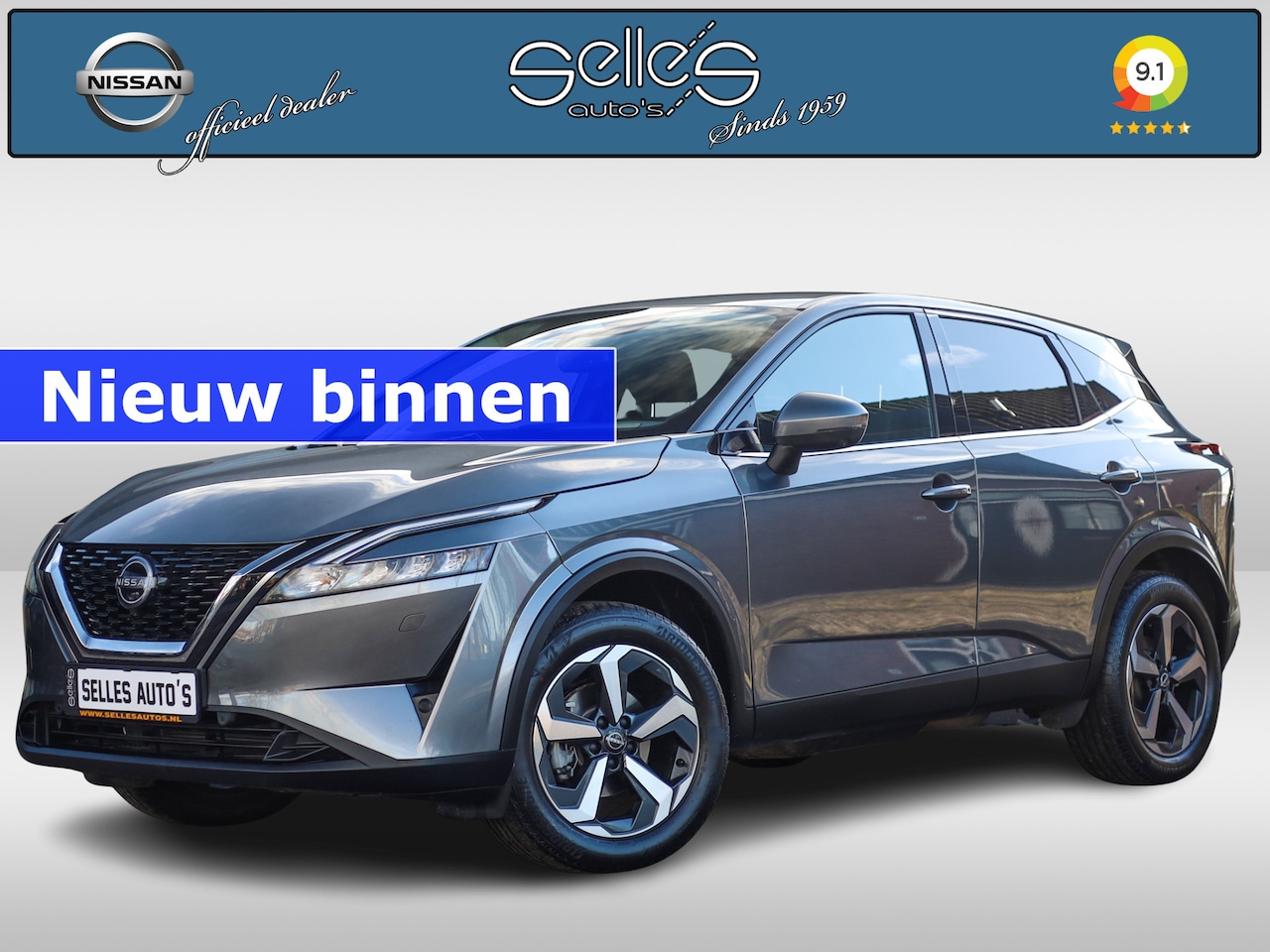 Nissan Qashqai - 1.3 MHEV Xtronic N-Connecta | Stoel/Stuur verwarming | Adaptive cruisecontrol | Applecarpl - AutoWereld.nl