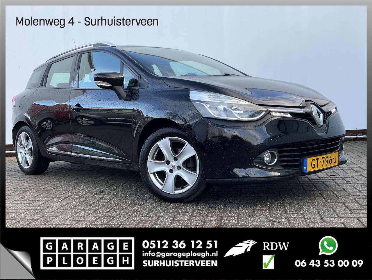 Renault Clio Estate - 1.5 dCi ECO Expression Trekhaak Navi Cruise Airco Nap! - AutoWereld.nl