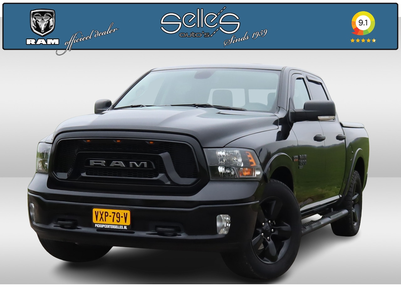 Dodge Ram 1500 - 5.7 V8 4x4 Crew Cab Selles Packages | Luchtvering | Stoel/Stuur verwarming | 3500 KG Trekg - AutoWereld.nl