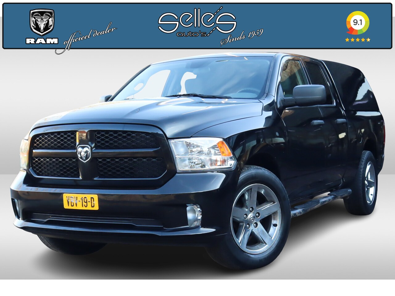 Dodge Ram 1500 - 5.7 V8 Quad Cab | 6 Persoons | Hardtop - AutoWereld.nl