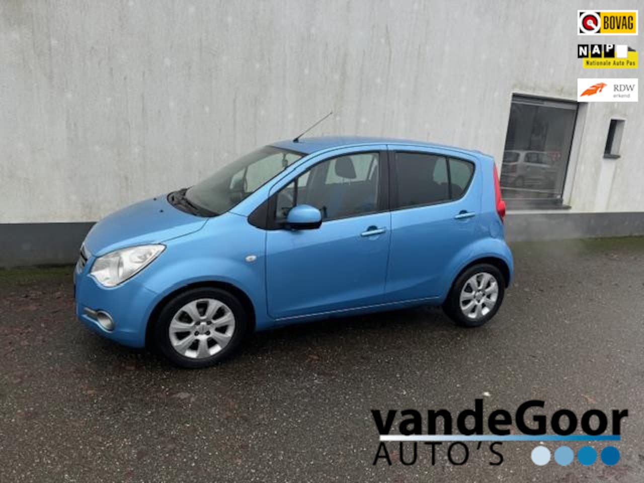 Opel Agila - 1.2 Enjoy 1.2 Enjoy, '08, aut., airco, 125000 km, nieuwe apk ! - AutoWereld.nl