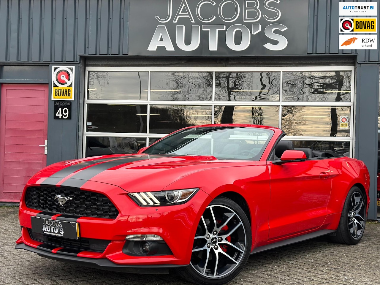 Ford Mustang Convertible - 2.3 EcoBoost 2.3 EcoBoost - AutoWereld.nl