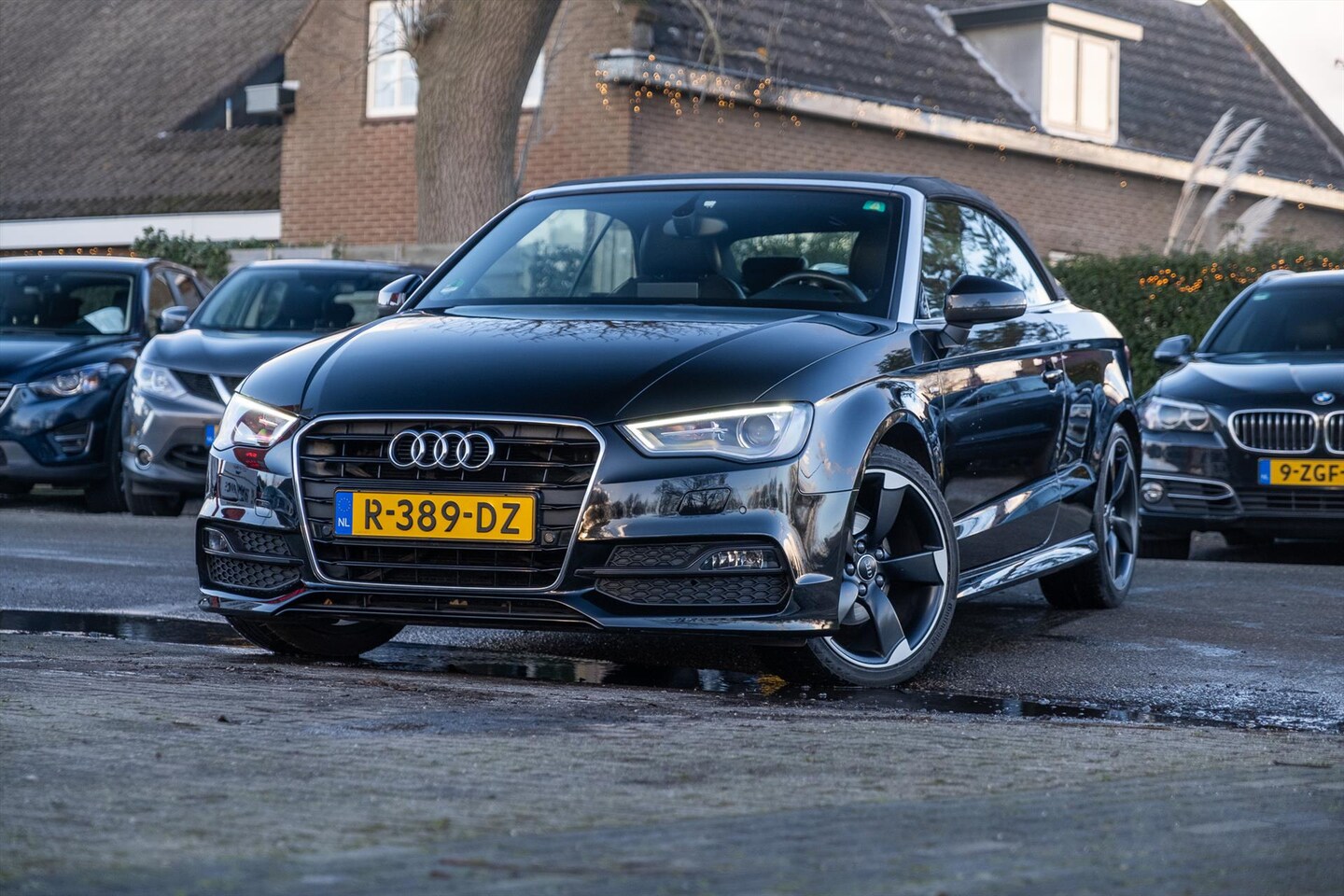 Audi A3 Cabriolet - 1.4 TFSI S-Line binnen + buiten automaat rijklaar bovag garantie - AutoWereld.nl