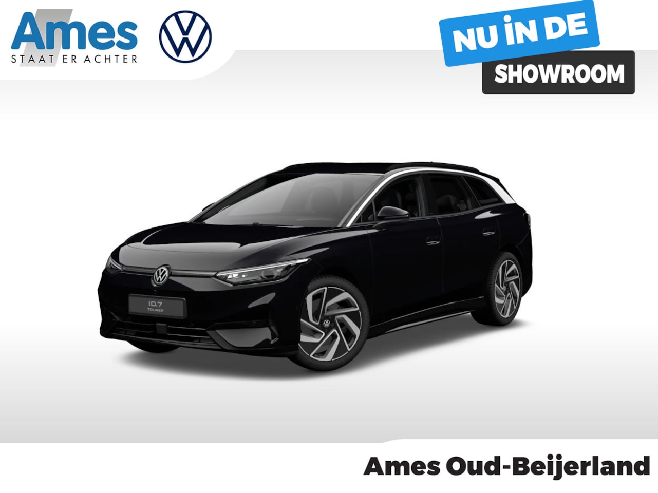 Volkswagen ID.7 Tourer - Pro Business 77 kWh 296 pk | 20" LM velgen | Leder | Trekhaak - AutoWereld.nl