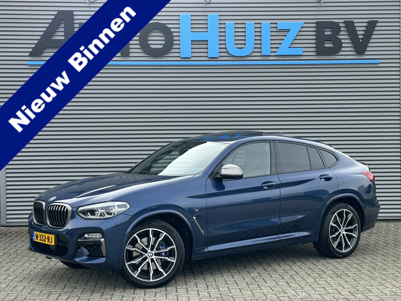 BMW X4 - M40i High Executive M Sport LED Panoramadak Standkachel Leer 360 Camera Vol! - AutoWereld.nl