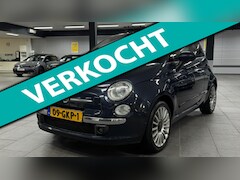 Fiat 500 - 1.2 Lounge panoramadak airco elektrische pakket lm-velgen nl-auto