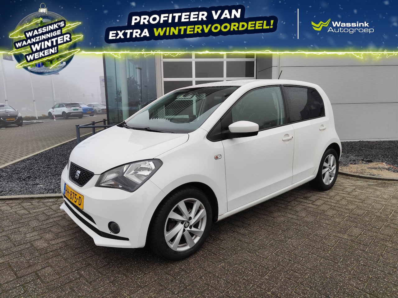 Seat Mii - 1.0 60pk Ecomotive 5D Style | airco | parkeersensoren | Cruise control - AutoWereld.nl