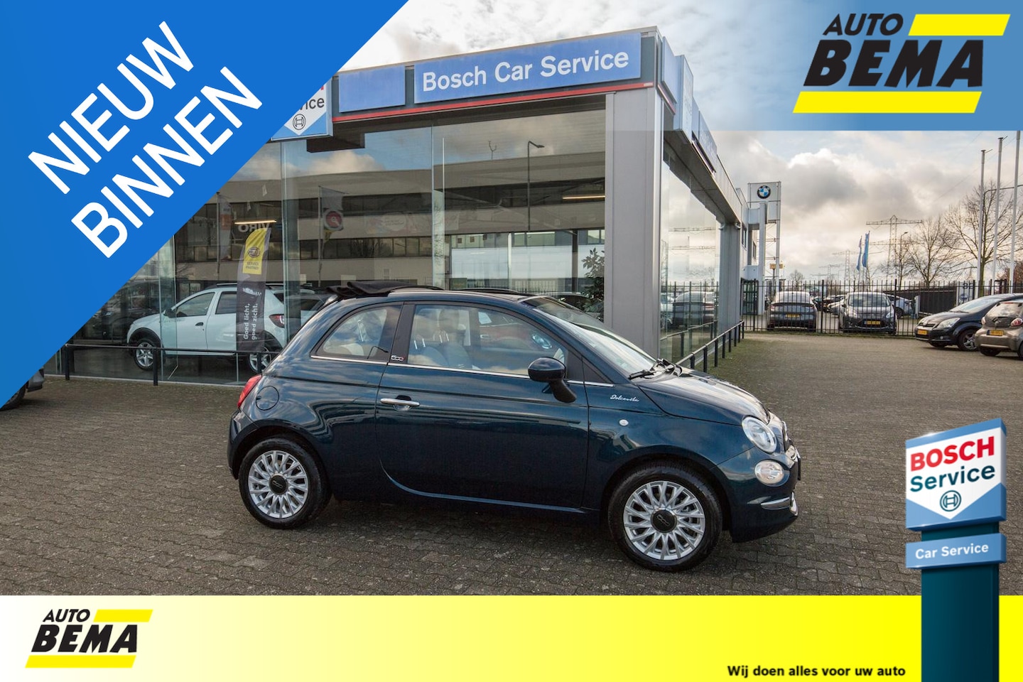 Fiat 500 C - 1.0 Hybrid Dolcevita 1.0 Hybrid Dolcevita - AutoWereld.nl