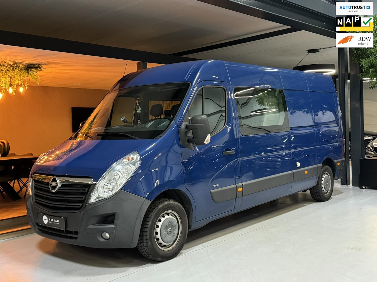 Opel Movano - 2.3 CDTI BiTurbo L3H2 DC Garantie NAP Start/Stop Garantie Camera Cruise Navigatie Trekhaak - AutoWereld.nl