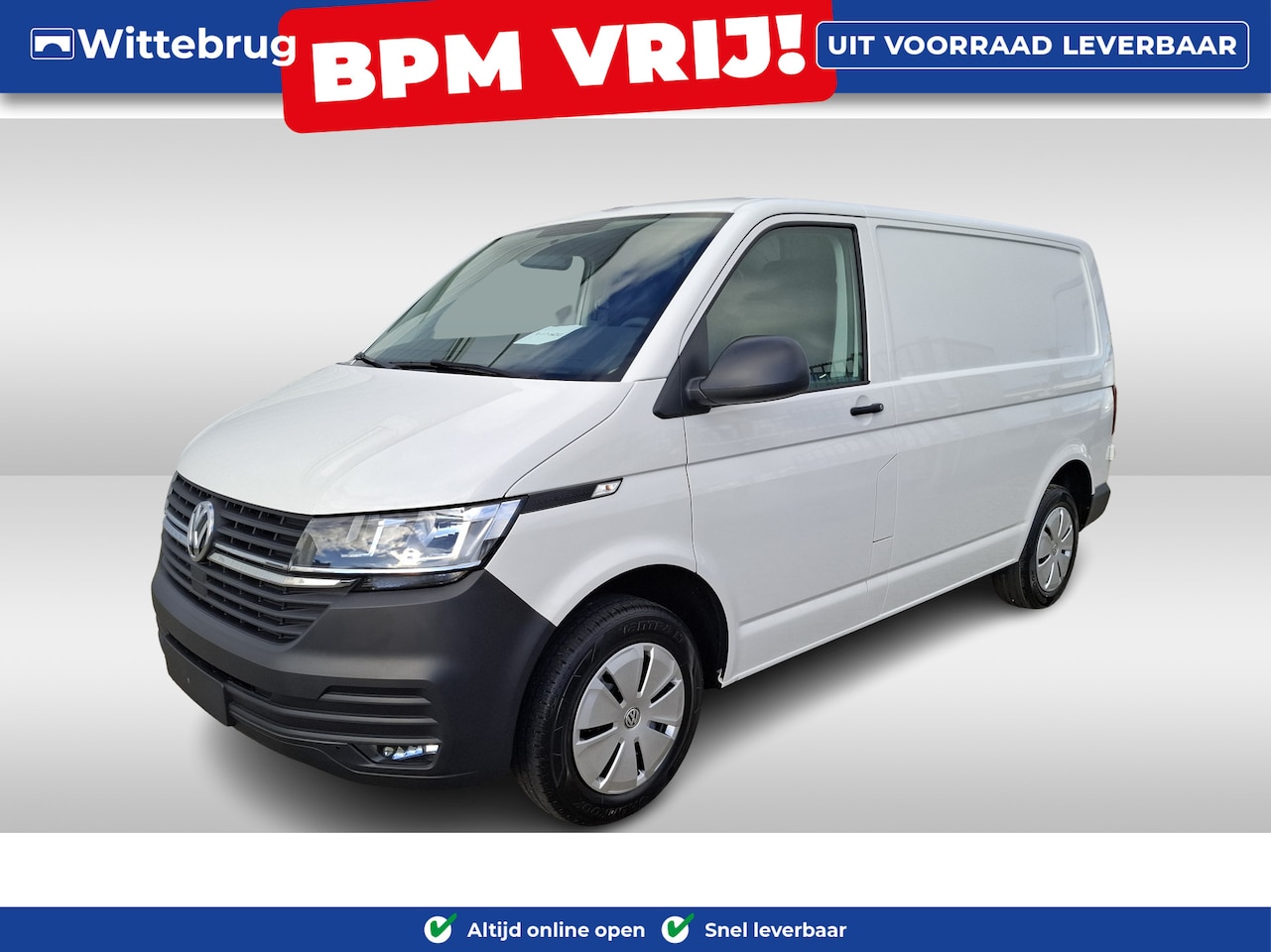 Volkswagen Transporter - 6.1- 2.0 TDI L1H1 28 Comfortline 110 pk - Navi by App / Camera / Cruise - AutoWereld.nl