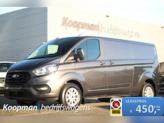 Ford Transit Custom - 300 2.0TDCI 130pk L2H1 Trend | LMV | L+R Zijdeur | Carplay/Android | Trekhaak | Lease 450,