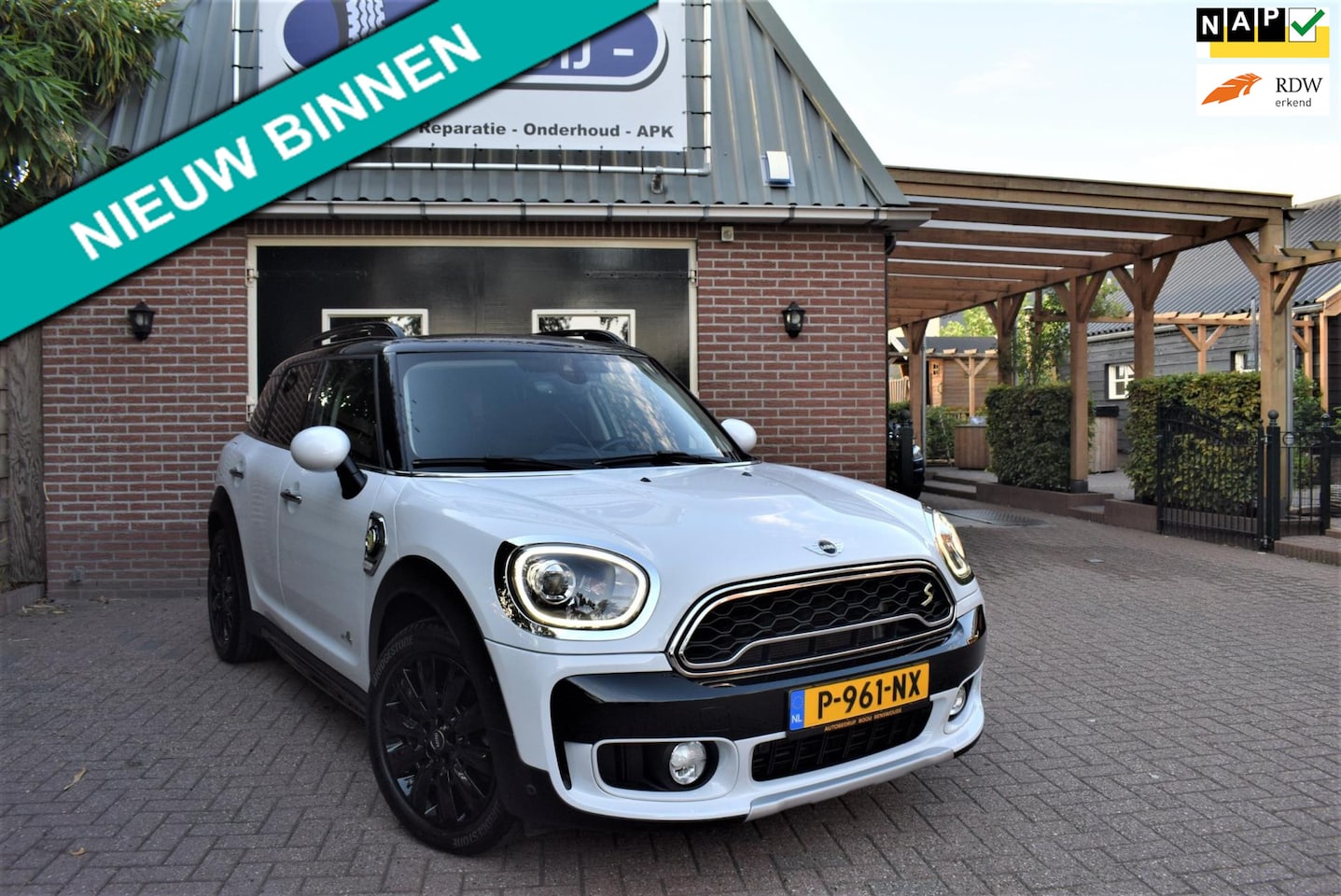 MINI Countryman - Mini 2.0 Cooper S E ALL4 Chili/HYBRID/AUTOM/NAVI/CRUISE/CAMERA/PDC V+A/XENON/BLUETOOTH/LMW - AutoWereld.nl