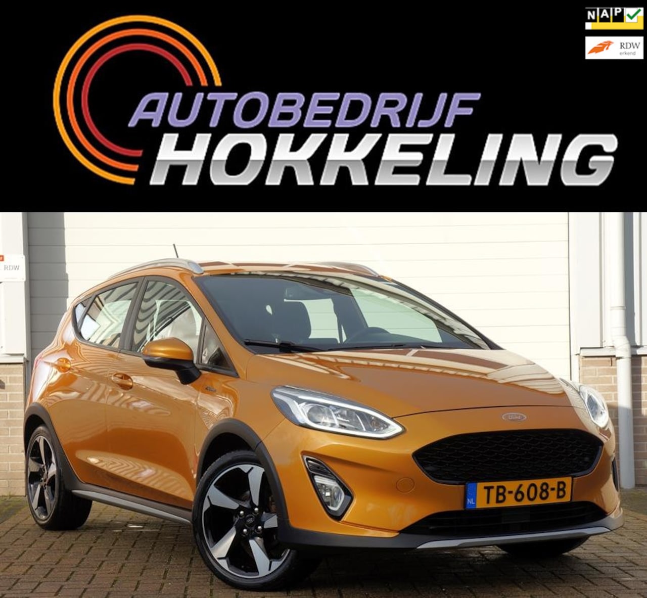 Ford Fiesta - 1.0 EcoBoost Active First Edition 147pk; Navigatie+Adaptive Cruise=VOL !! - AutoWereld.nl