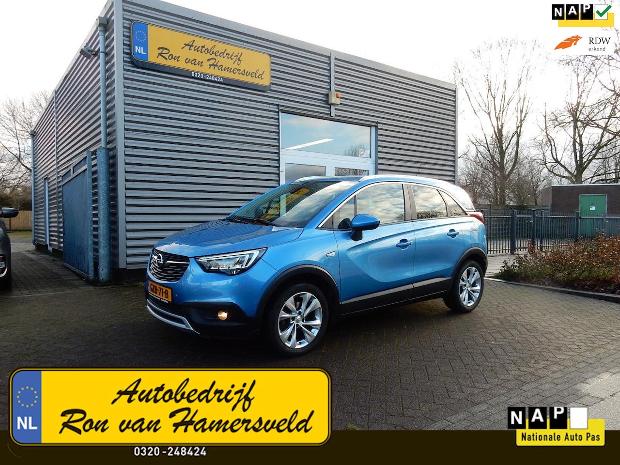 Opel Crossland X - 1.2 Turbo*LEDER*NAVI*LED VERL*CR CONTR* - AutoWereld.nl