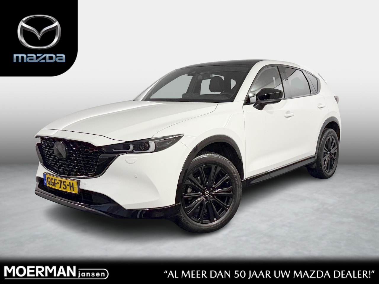 Mazda CX-5 - 2.0 e-SkyActiv-G M Hybrid 165 Homura + / Dealer demo / Leder / Navi / Trekhaak - AutoWereld.nl