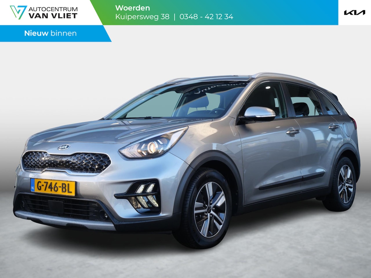 Kia Niro - 1.6 GDi Hybrid Dynamicline | Camera | Clima | Trekhaak | - AutoWereld.nl