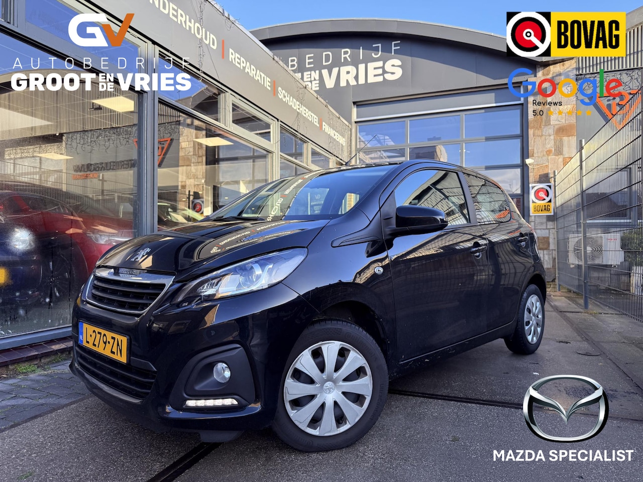 Peugeot 108 - 1.0 e-VTi Active Airco|5drs|Elek pakket|Orig NL - AutoWereld.nl