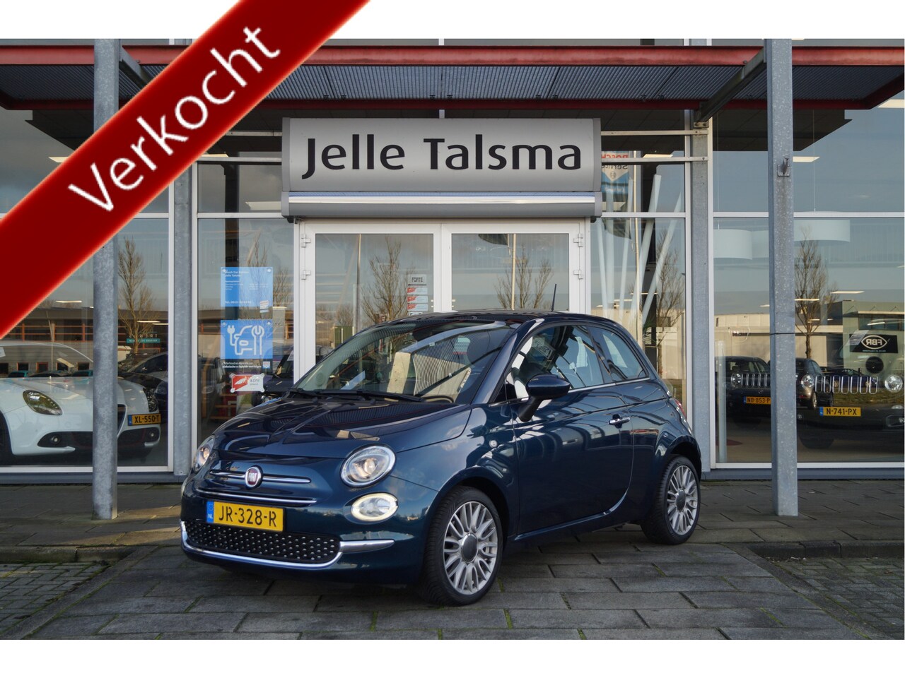 Fiat 500 - TwinAir Turbo Lounge | 16"velgen | Climate control | Parkeersensoren | Navigatie - AutoWereld.nl