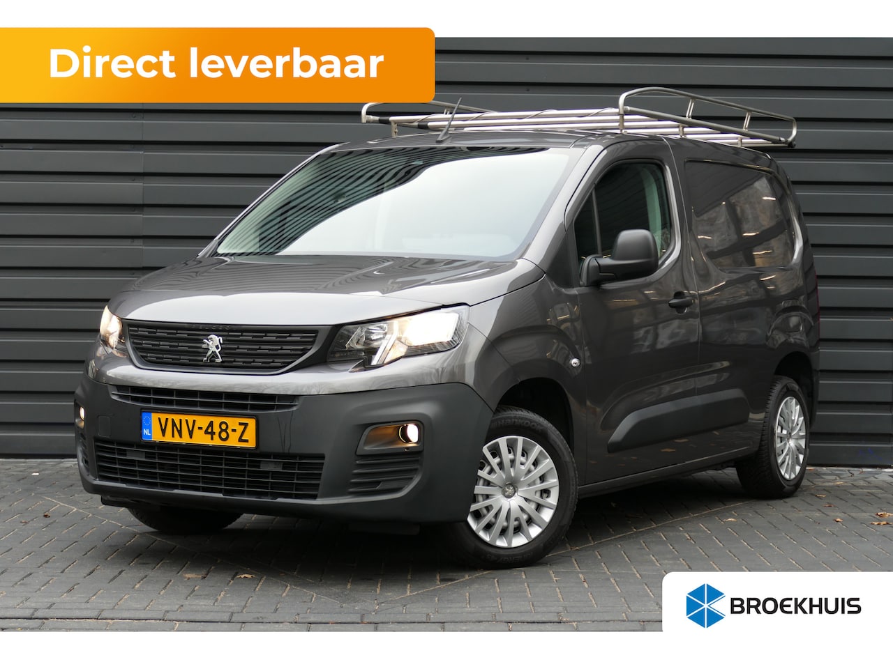 Peugeot Partner - 1.5 BLUEHDI 100PK PREMIUM L1H1 / NAVI / AIRCO / PDC / 3-ZITS / TREKHAAK / IMPERIAAL / BLUE - AutoWereld.nl