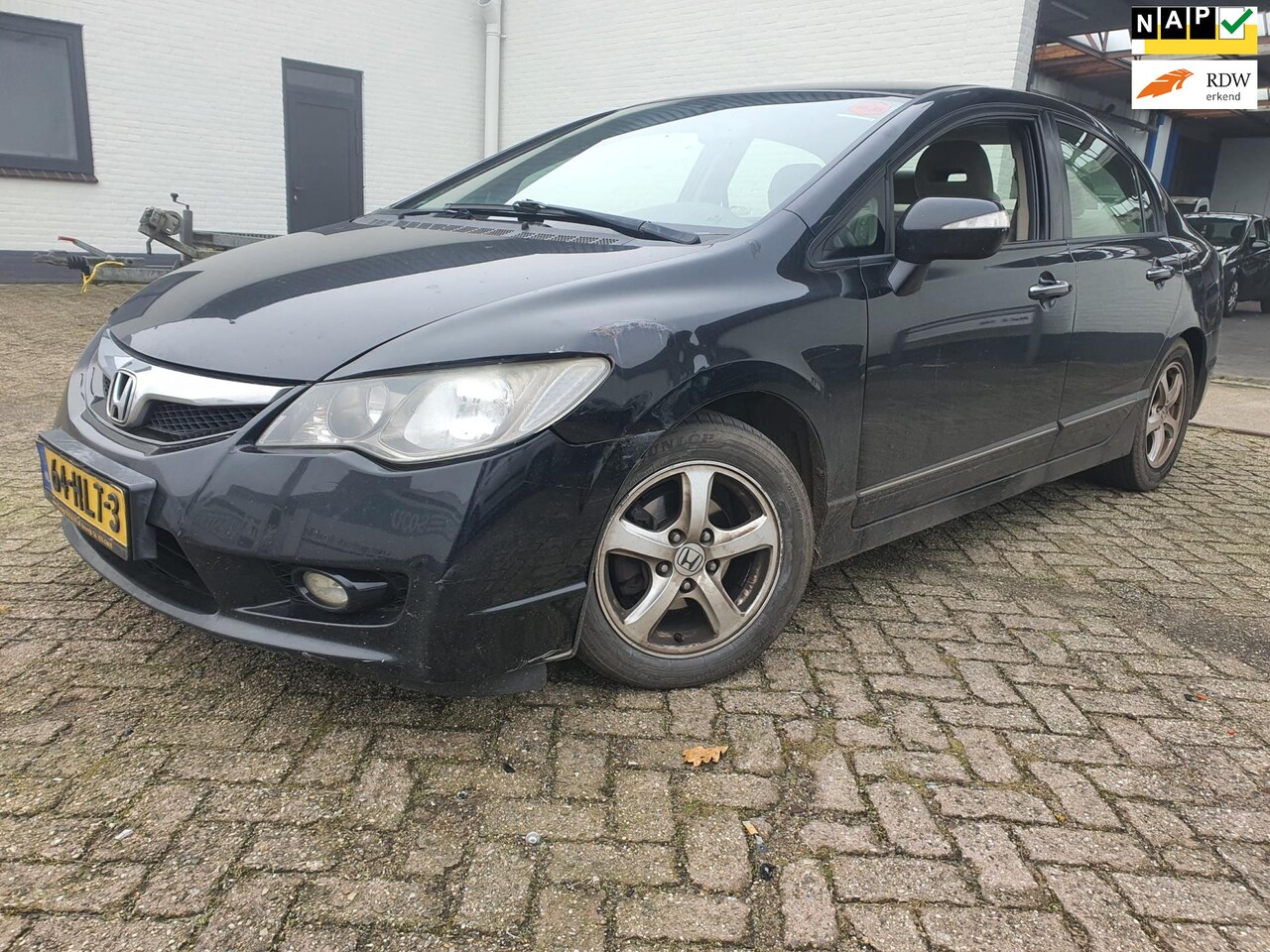 Honda Civic - 1.3 Hybrid 4-DRS AUTOMAAT|ECC|APK|NAP|2009 - AutoWereld.nl