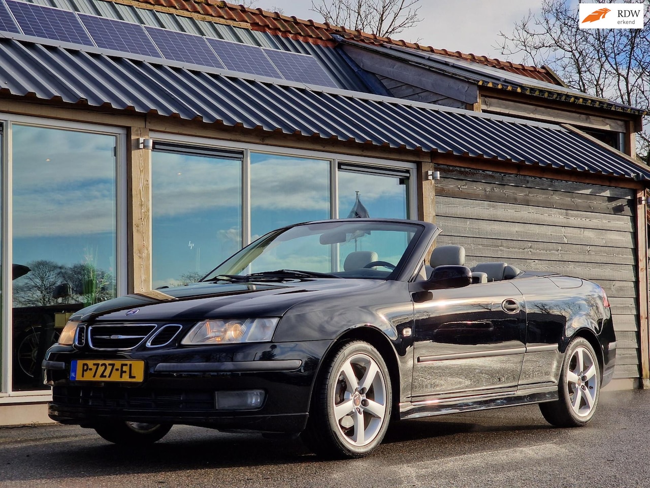 Saab 9-3 Cabrio - 1.8t Vector 1.8t Vector (Leder / Stoelverwarming / Climate / Cruise / 17 Inch / Keurige auto) - AutoWereld.nl