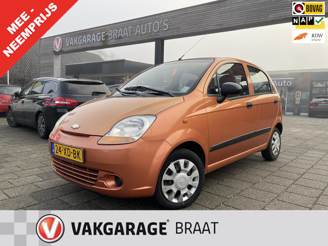 Chevrolet Matiz - 0.8 l AUTOMAAT l NIEUWE APK l MENEEMPRIJS! - AutoWereld.nl