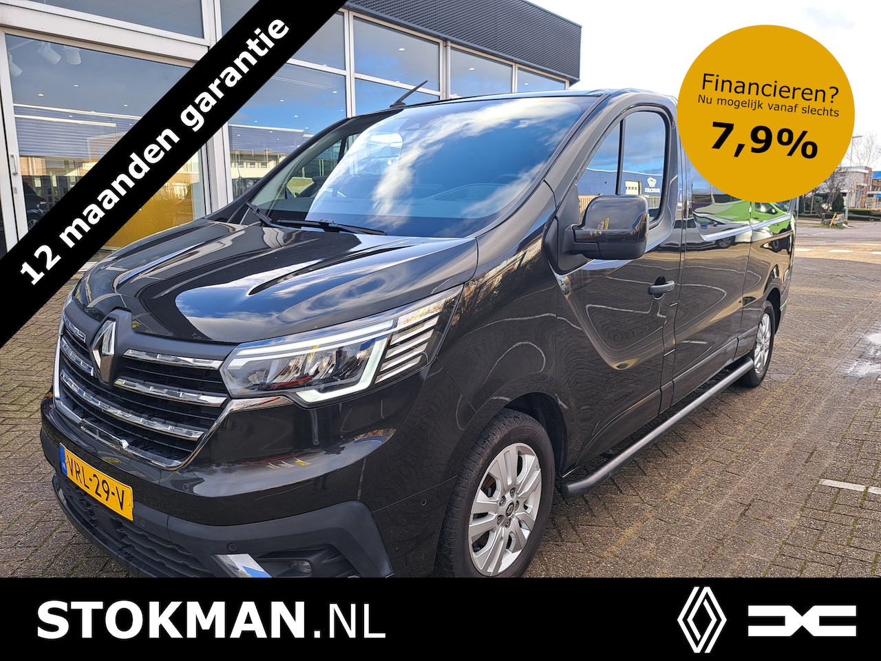 Renault Trafic - 2.0 dCi 150 EDC AUT T30 L2H1 Luxe | Leder | Cruise | Lm velgen | Climat Control | Side Bar - AutoWereld.nl