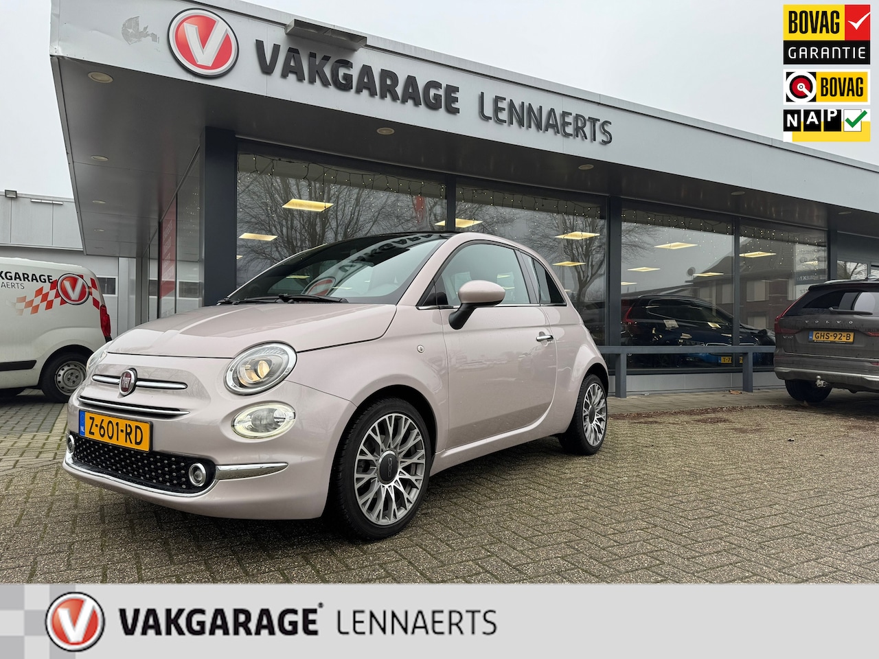 Fiat 500 - 1.0 Hybrid Launch Edition Pano dak, Rijklaarprijs / 12 mnd garantie - AutoWereld.nl