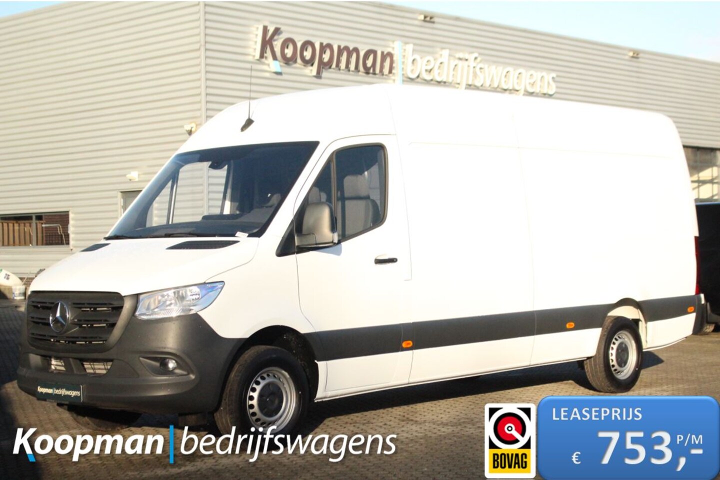 Mercedes-Benz Sprinter - 315 1.9CDI 150pk L4H2 Base | Stoelverwarming | Carplay/Android | Climate | Lease 753,- p/m - AutoWereld.nl