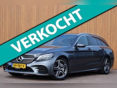 Mercedes-Benz C-klasse Estate - 180 Business Solution AMG org. NL-auto leer/alc+el+vw camera navigatie