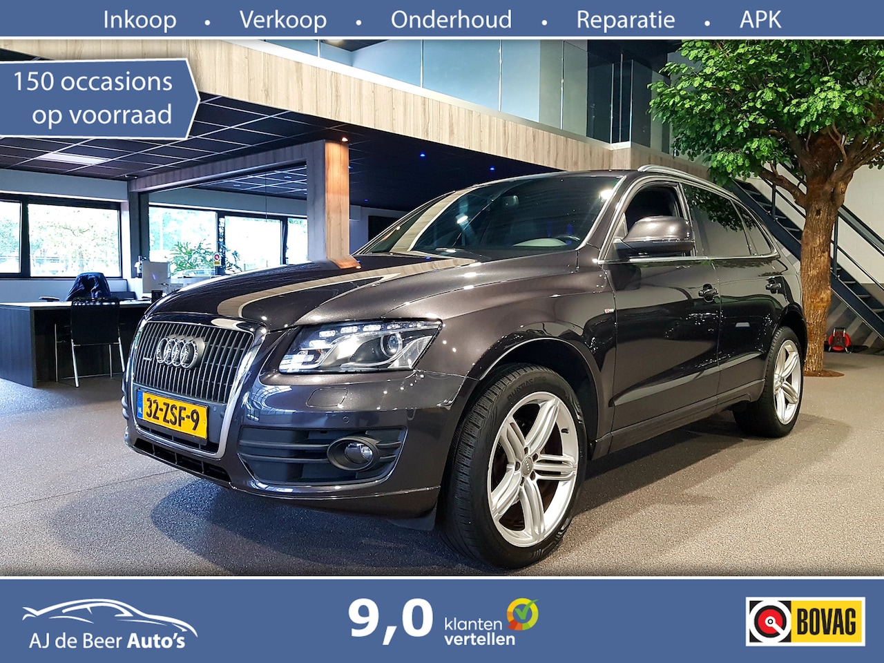 Audi Q5 - 2.0 TFSI quattro 3xS-line+Pro Line Volleder | Panorama | Navigatie | 4x4 | Youngtimer - AutoWereld.nl