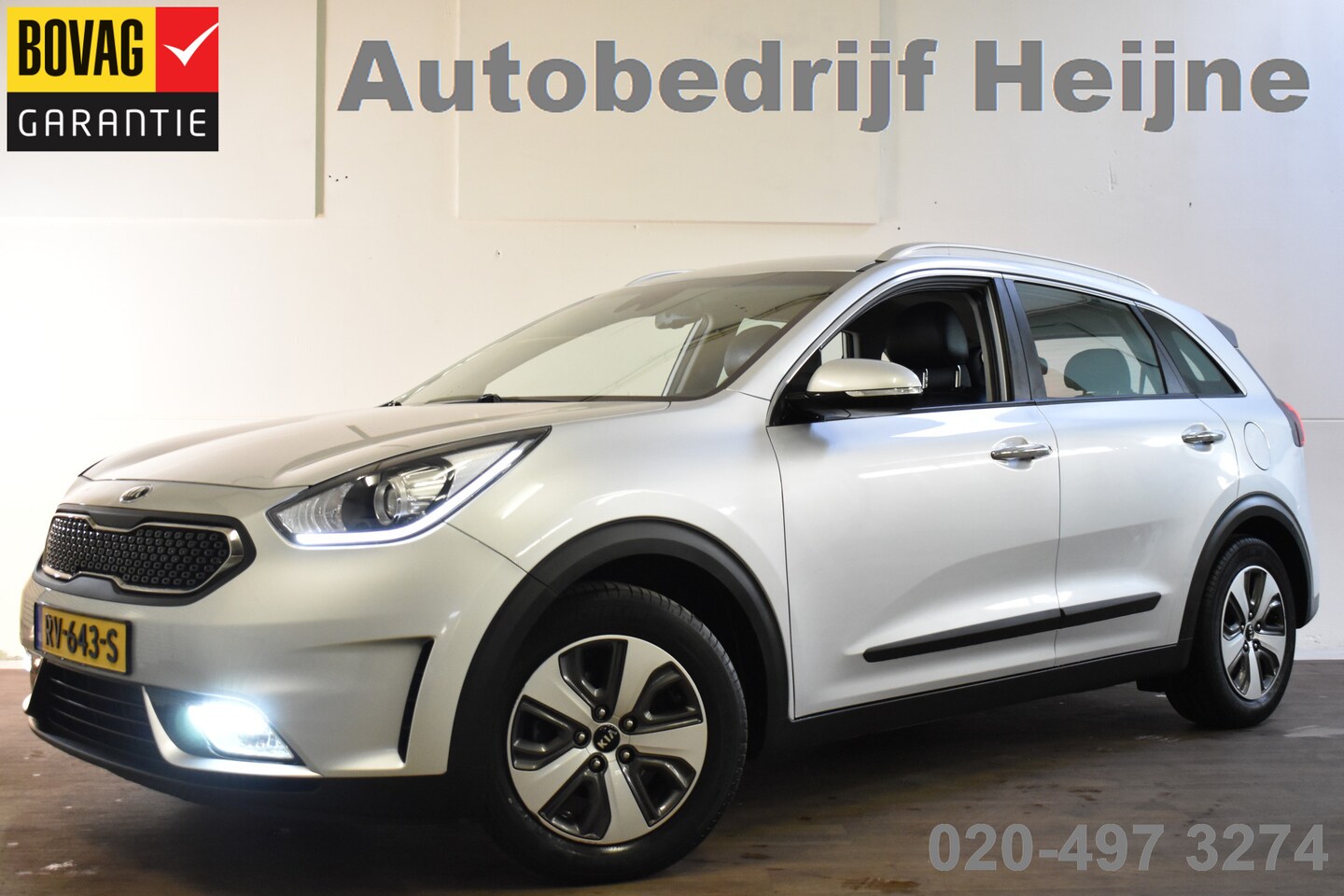 Kia Niro - 1.6 GDi HYBRID EXECUTIVE LINE CAMERA/LEDER/TREKHAAK - AutoWereld.nl