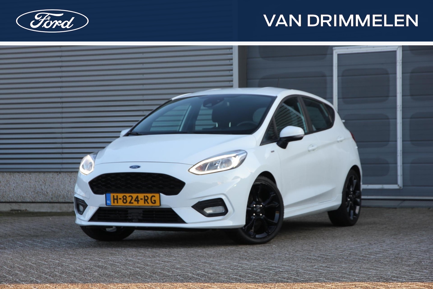 Ford Fiesta - 1.0 EcoBoost 95pk 5dr ST-Line 'Frozen White' LED | CRUISE | CLIMA | COMFORTPACK - AutoWereld.nl