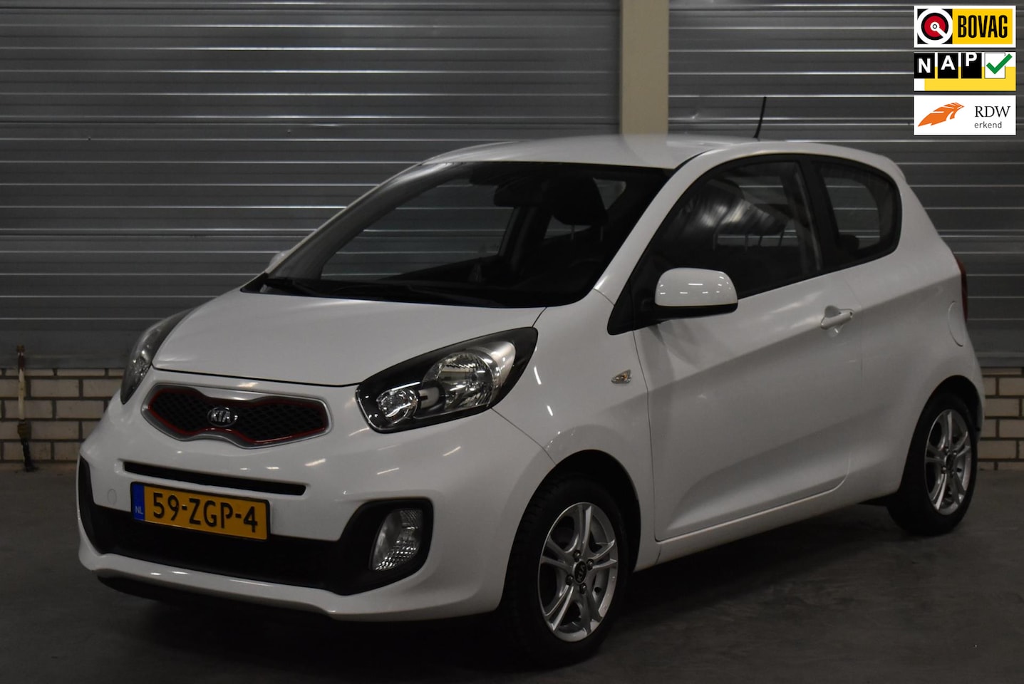 Kia Picanto - 1.2 CVVT Comfort Pack Vol Automaat 75.000KM + Airco - AutoWereld.nl