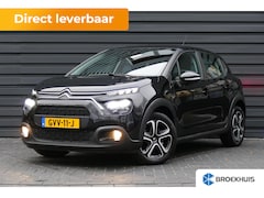 Citroën C3 - 1.2 PURETECH 82PK 5-DRS FEEL / NAVI / LED / CLIMA / BLUETOOTH / CRUISECONTROL / 1E EIGENAA