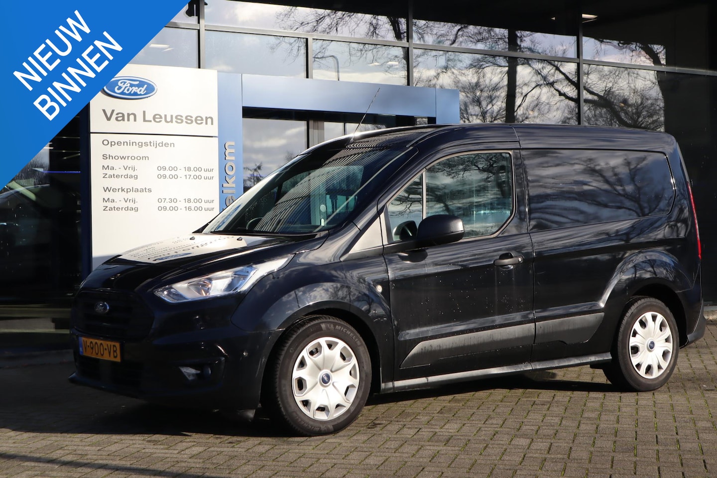 Ford Transit Connect - 1.5 EcoBlue L1 Trend 3-PERSOONS AIRCO VOORRUITVERWARMING LAADRUIMTE-BETIMMERD - AutoWereld.nl