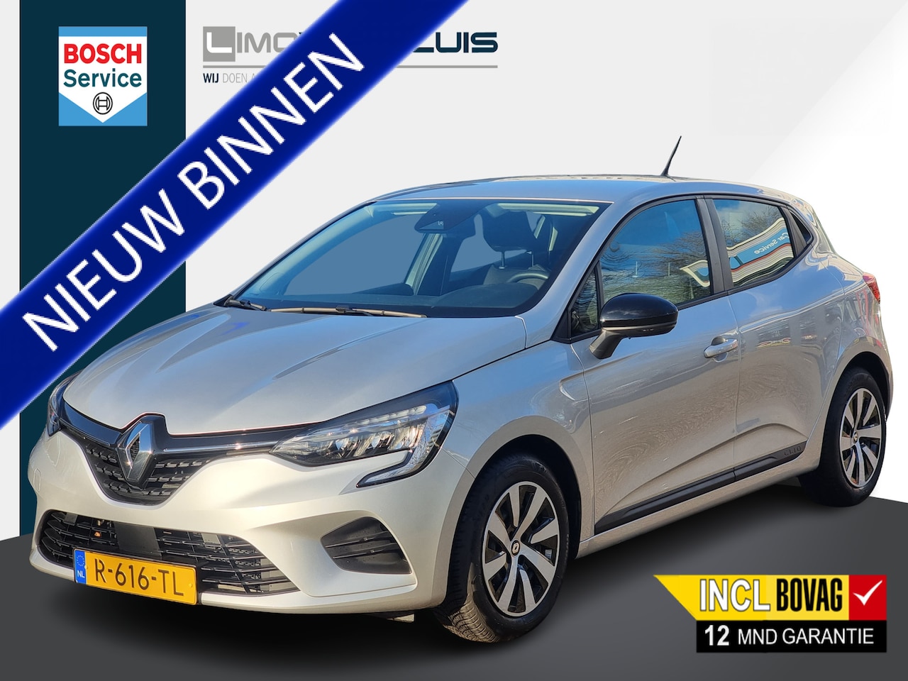 Renault Clio - 1.0 TCe 90 Equilibre| PDC | Navigatie | Armsteun 12 mnd BOVAG garantie  Whatsapp 06-531889 - AutoWereld.nl