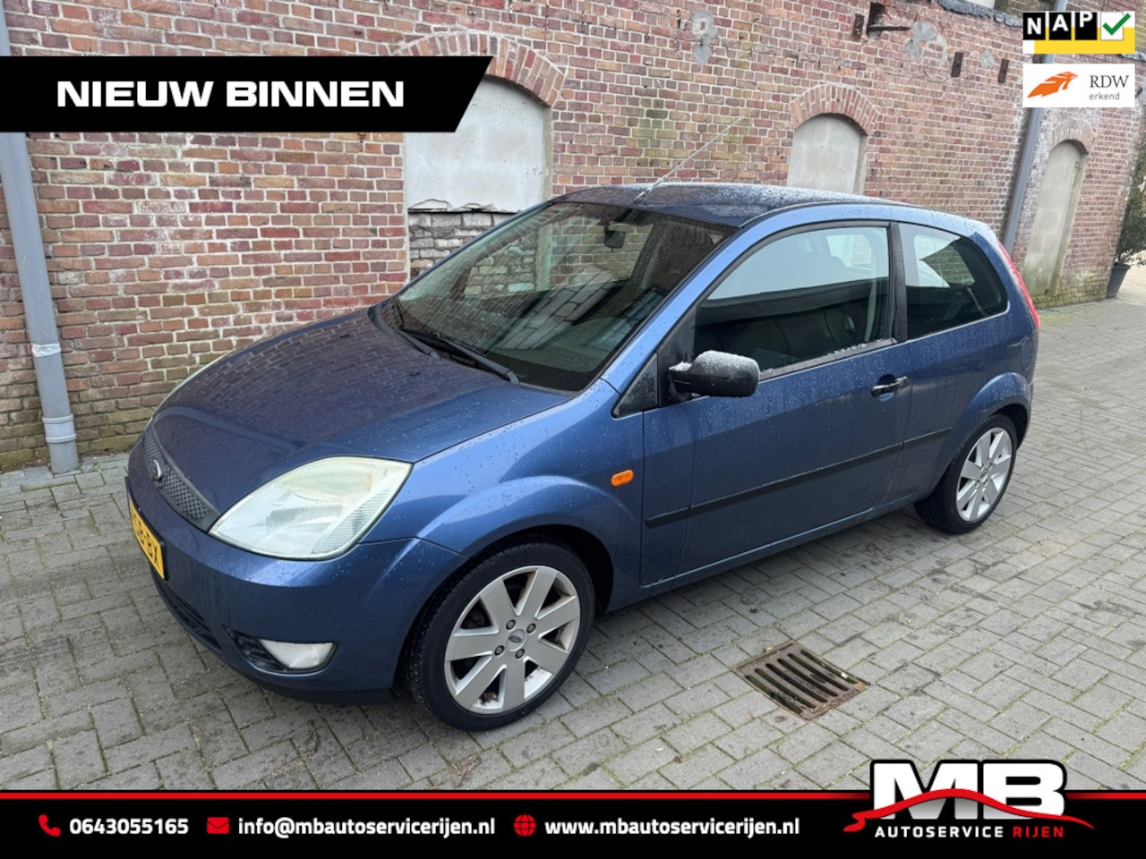 Ford Fiesta - 1.3 Ambiente APK tot 31-10-2025 NAP - AutoWereld.nl