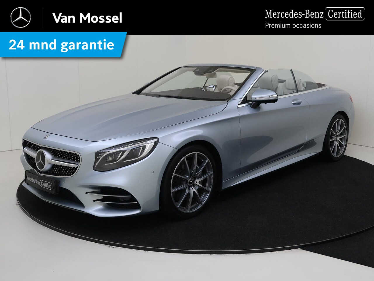 Mercedes-Benz S-klasse Cabrio - 560 Premium Plus / AMG/ 20 Inch/ DISTRONIC/ AIRCAP/ AIRSCARF/ 360 camera/ NL Auto - AutoWereld.nl