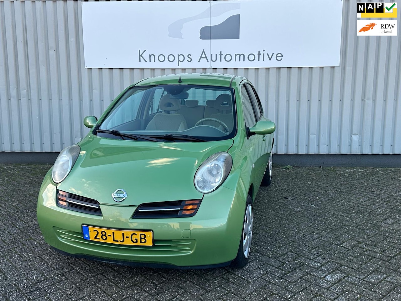 Nissan Micra - 1.4 Acenta 1.4 Acenta 5-drs, Airco, Keyless Go/Entry - AutoWereld.nl