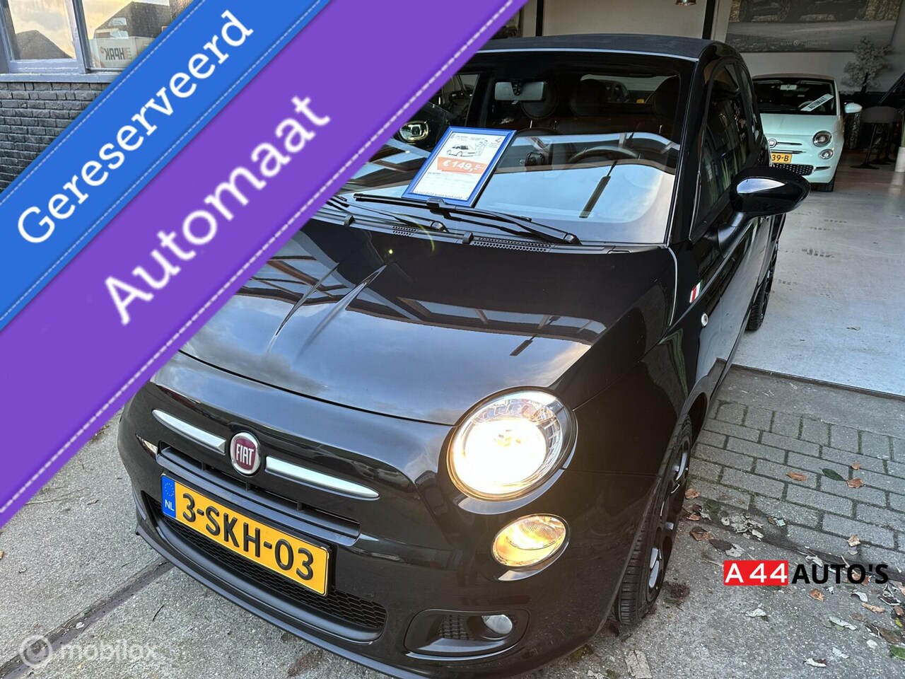 Fiat 500 - 0.9 TwinAir Turbo 500S Cabrio*NL NAP✅*AUTOMAAT* - AutoWereld.nl