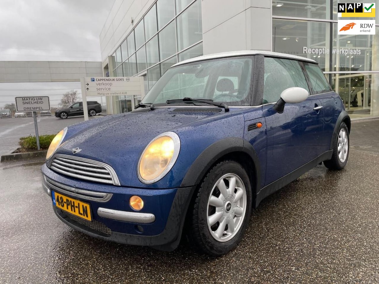 MINI Cooper - Mini 1.6 RIJDT GOED/NETTE AUTO/APK 4-2025!! - AutoWereld.nl